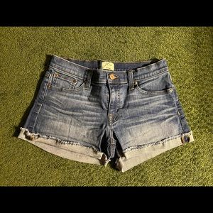 EUC JCrew Jean Shorts sz 26